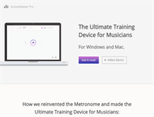 Tablet Screenshot of groovemasterpro.com